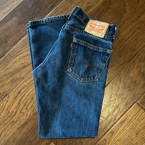 Levi's Blue Straight Jeans Classic Style